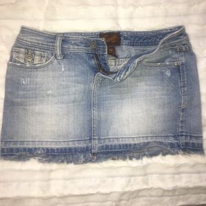 Aeropostale Jean Mini Skirt
